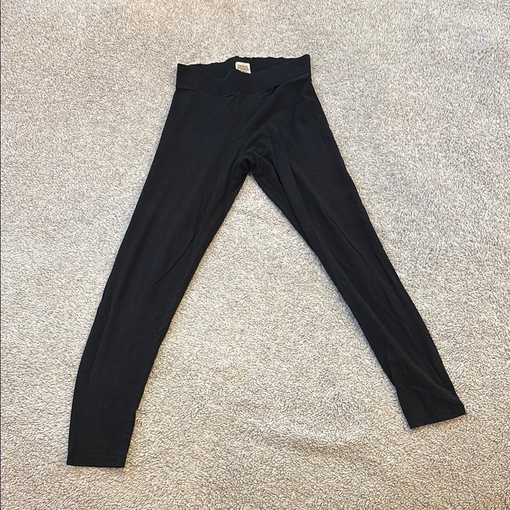 PINK Victoria's Secret Black Leggings Stretchy Full-Length